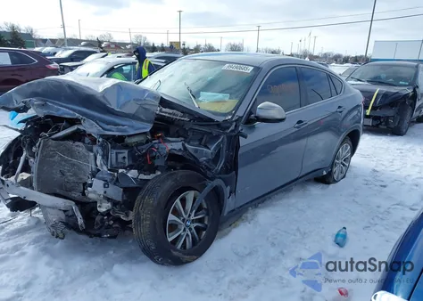 2017 BMW X6 xDrive35I z USA, uszkodzony, nr VIN 5UXKU2C38H0U29282